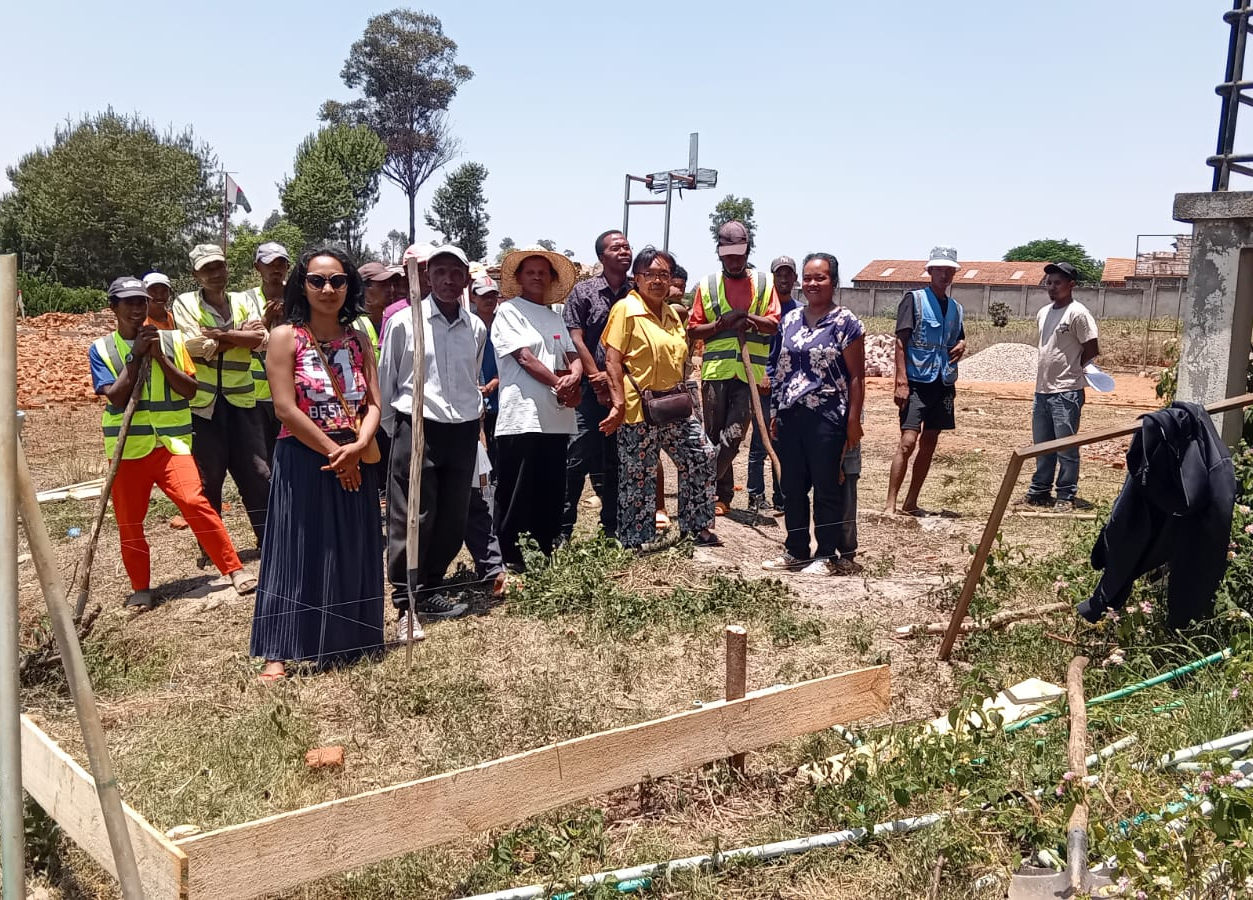 Début des travaux à Fiadanantsoa_23.12.24